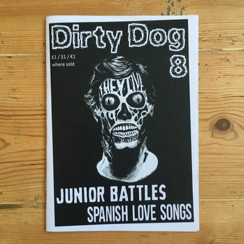 Dirty Dog #8 - punk fanzine - Zine - Dirty Dog