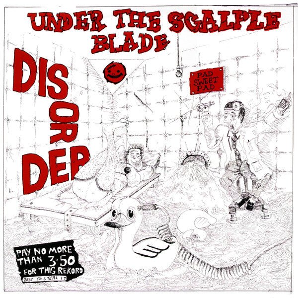 Disorder - Under The Scalpel Blade LP - Vinyl - Puke N Vomit