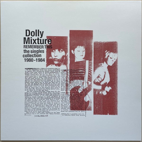 Dolly Mixture - Remember This: The Singles Collection LP - Vinyl - Sealed