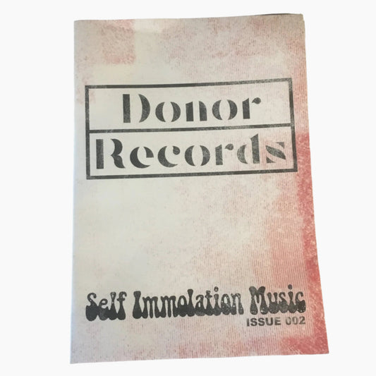 Donor Records ZINE + Flexi - Zine - Donor