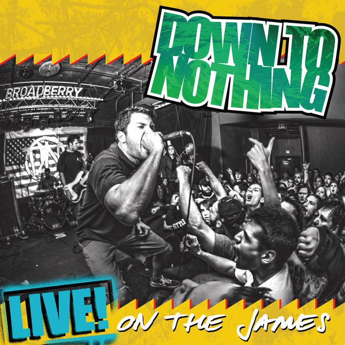 Down To Nothing ‎- Live! On The James LP - Vinyl - Revelation