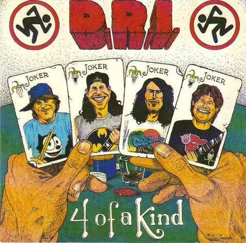 D.R.I. - 4 Of A Kind LP - Vinyl - Music On Vinyl