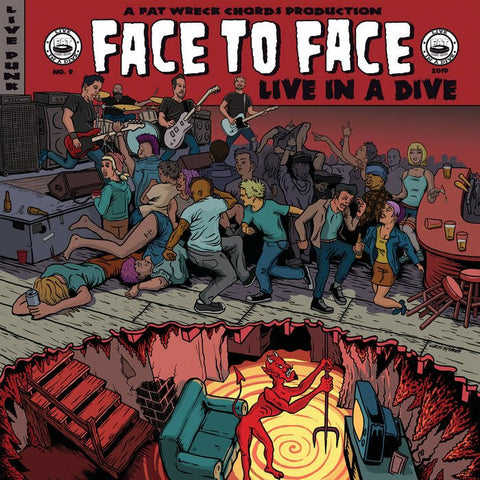 Face To Face - Live In A Dive LP - Vinyl - Fat Wreck