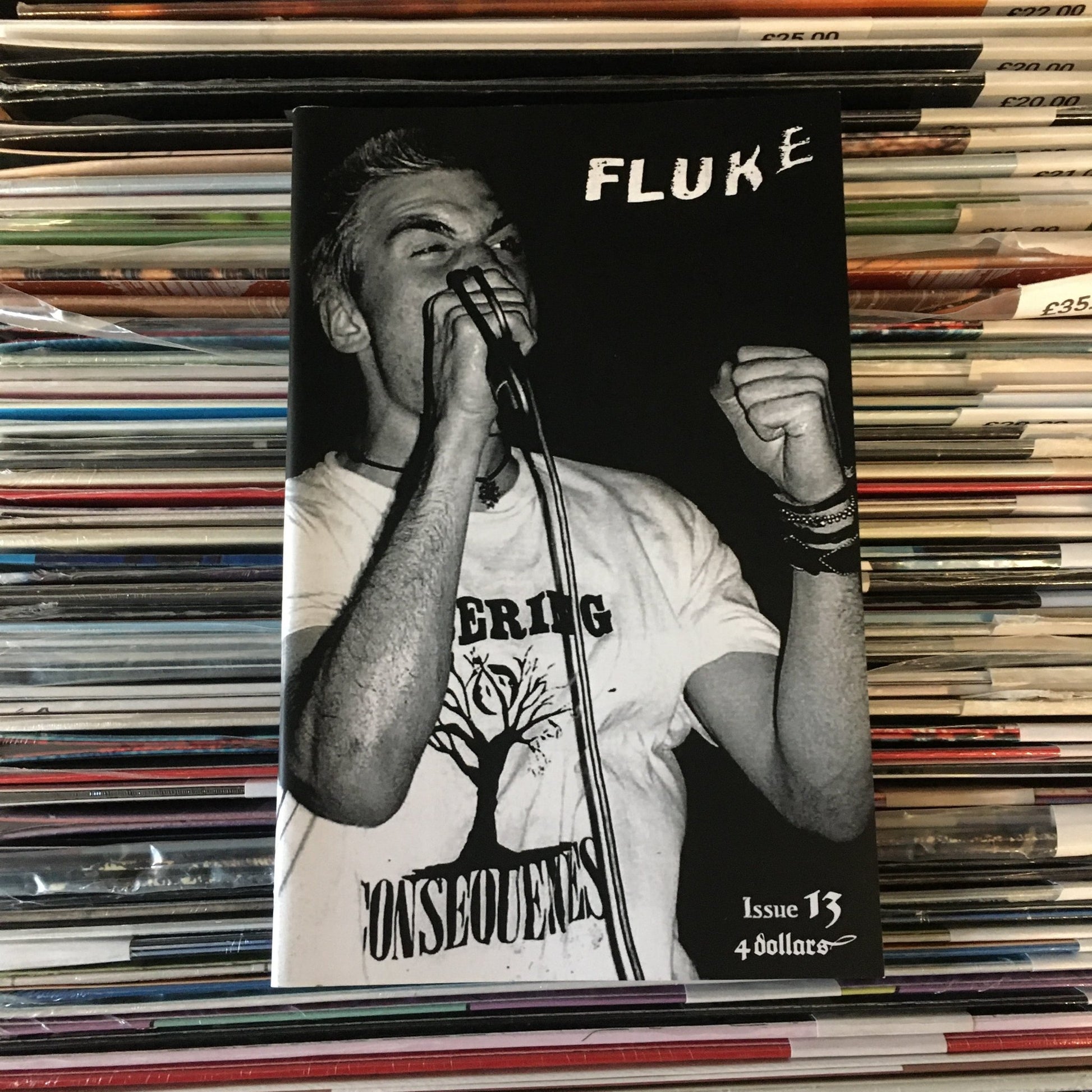 Fluke Fanzine #19: Mail Art & back issues - Zine - Antiquated Future