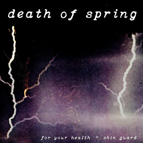 For Your Health / Shin Guard - Death of Spring 12" - Vinyl - Middle Man