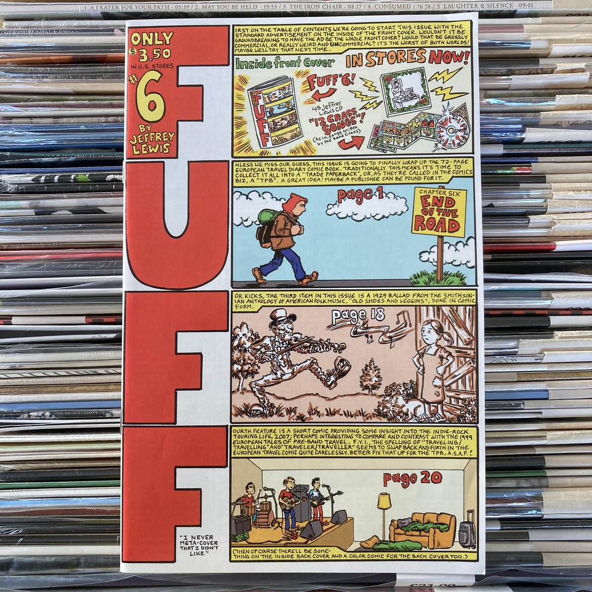 Fuff FUFF comics by Jeffrey Lewis - Zine - Fuff
