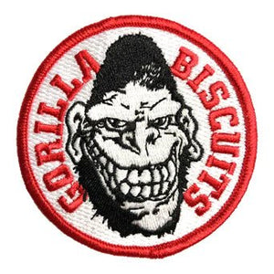 Gorilla Biscuits - Gorilla Logo Embroidered Patch - Merch - Revelation Records