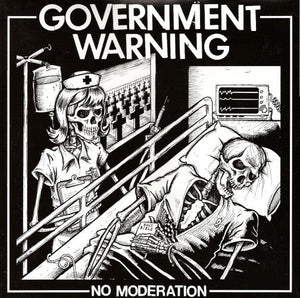 Government Warning - No Moderation LP - Vinyl - Grave Mistake