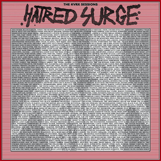 Hatred Surge - The KVRX Sessions LP + 7" Flexi - RFL Records