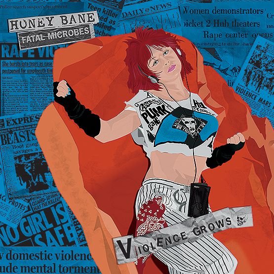 Honey Bane - Violence Grows 12" (RSD 2023) - Vinyl - You Can Be You