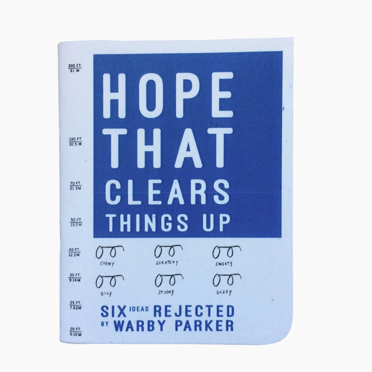 Hope That Clears Things Up: Six Ideas Rejected by Warby Parker - Zine - Antiquated Future