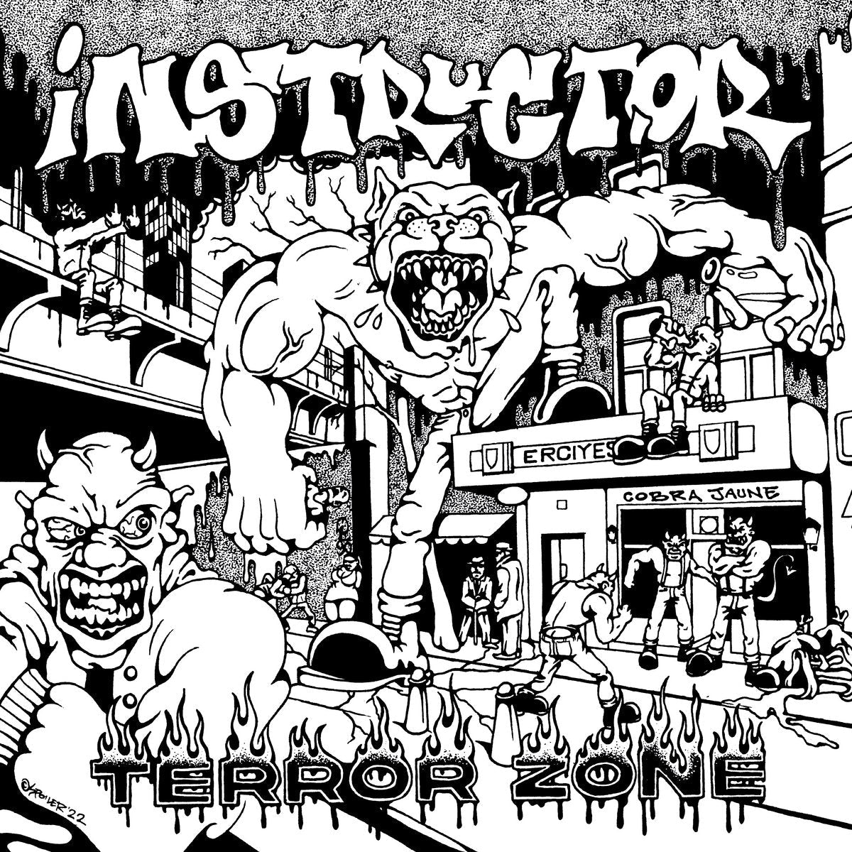 Instructor - Terror Zone LP - Vinyl - Quality Control