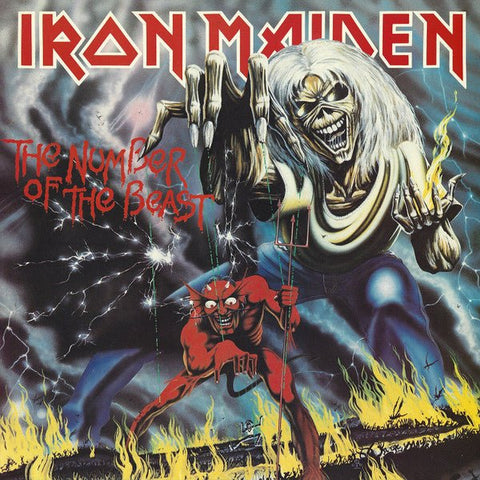 Iron Maiden - Number Of the Beast LP - Vinyl - Parlophone