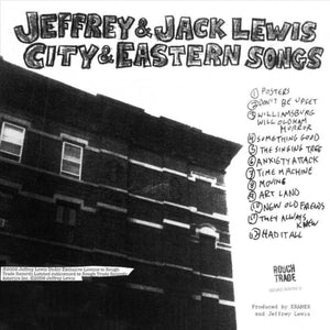 Jeffrey & Jack Lewis - City & Eastern Songs LP - Vinyl - Vintage Voltage