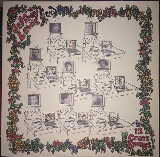 Jeffrey Lewis - 12 Crass Songs LP - Vinyl - Vintage Voltage