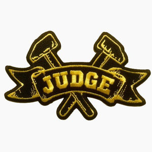 Judge - Hammer Logo Embroidered Patch - Merch - Revelation Records