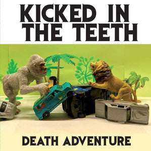 Kicked In The Teeth - Death Adventure 7" - Vinyl - Rare Vitamin