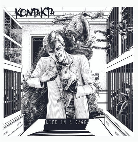 Kontakta - Life In A Cage 7" - Vinyl - Militant Tendencies
