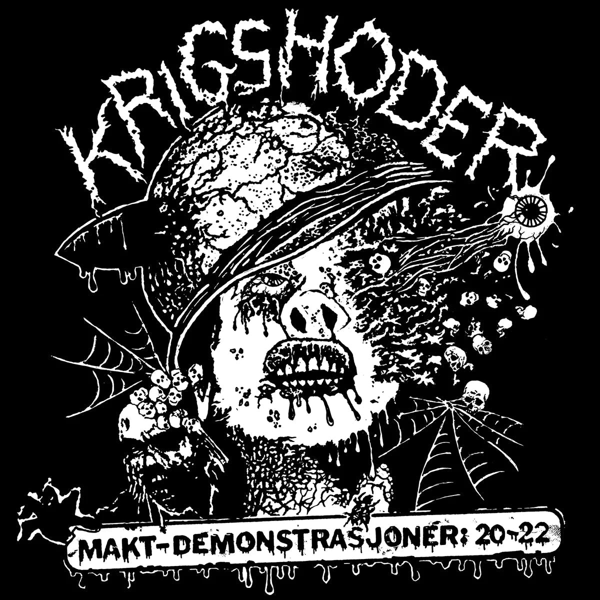Krigshoder - Makt-Demonstrasjoner: 20-22 LP - Vinyl - Adult Crash