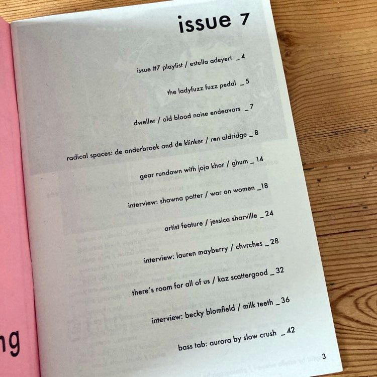 Ladyfuzz Magazine - Issue 8 & back issues - Zine - Ladyfuzz