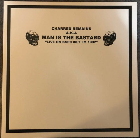 Man Is The Bastard - Live On KSPC 1992 LP - Deep Six