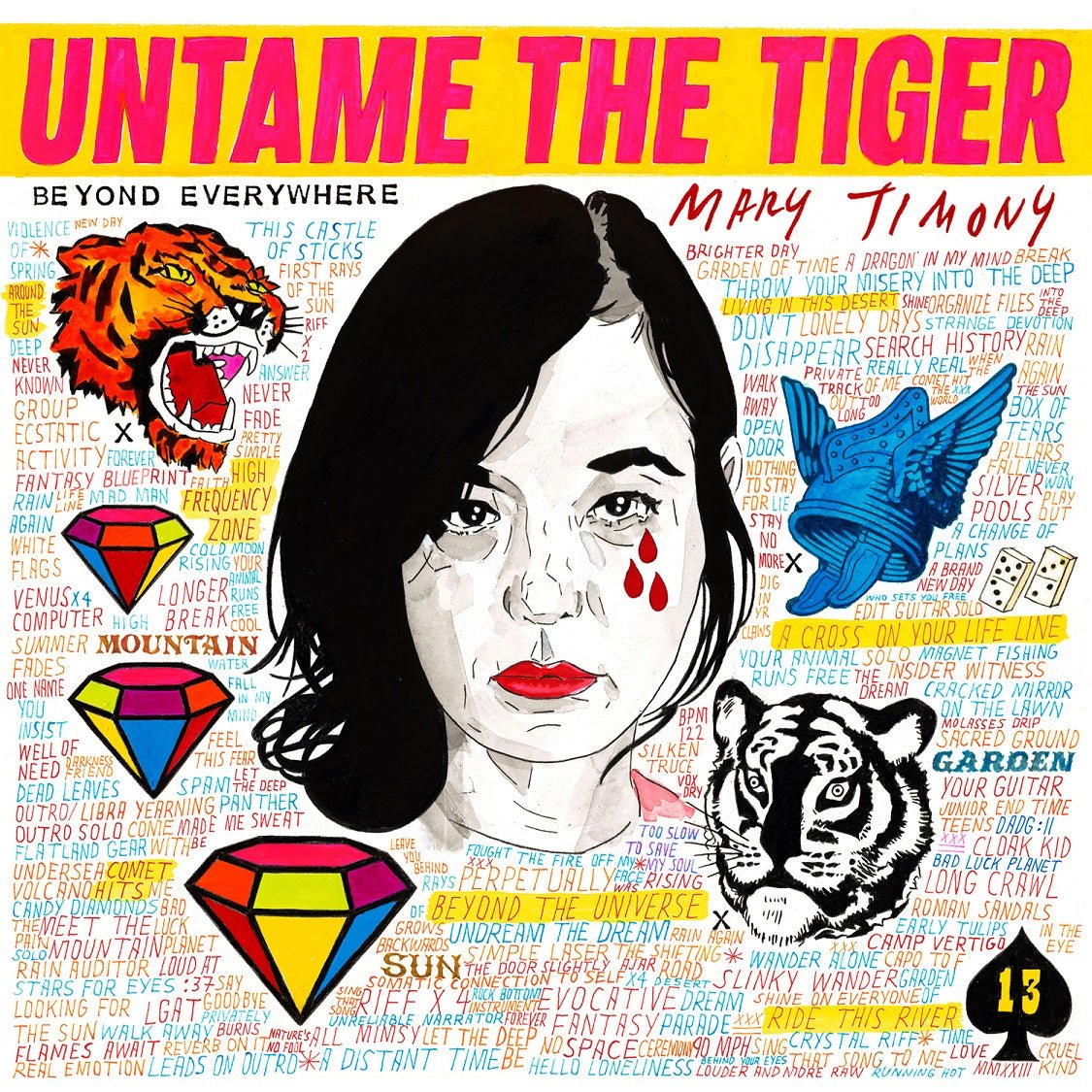 Mary Timony - Untame The Tiger LP - Vinyl - Merge