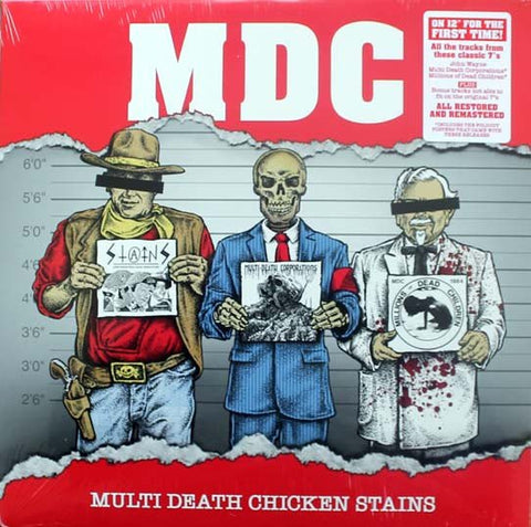MDC - Multi Death Chicken Stains LP - Vinyl - Beer City