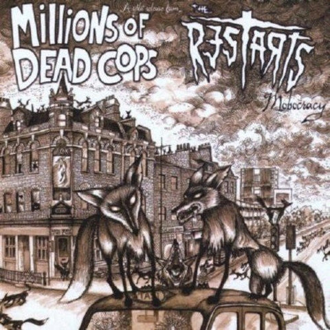 MDC/The Restarts - Mobocracy LP - Vinyl - Beer City
