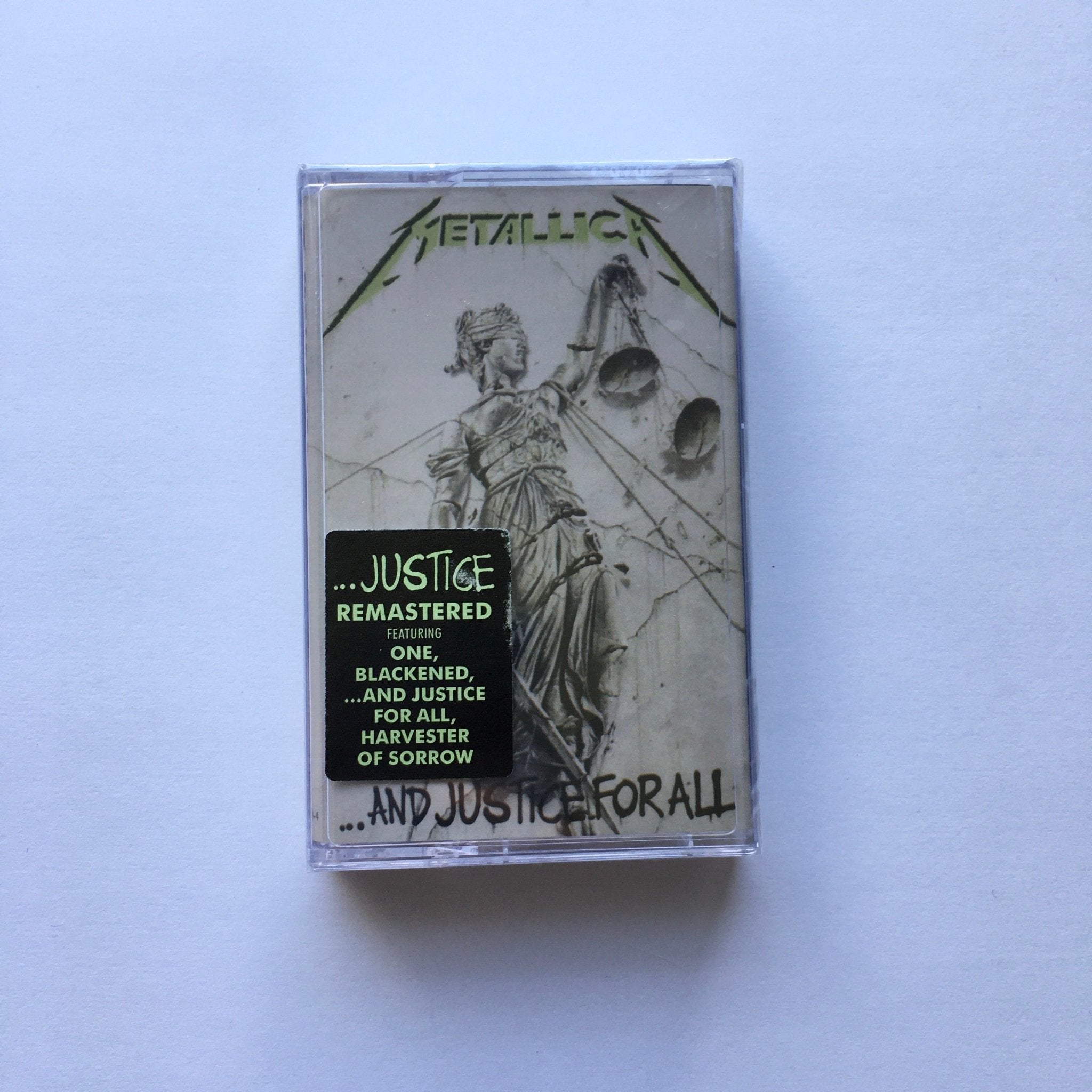 Metallica - ...And Justice For All TAPE - Tape - Blackened