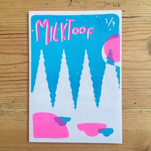 Milktoof - fold out comic zine - Zine - Milktoof