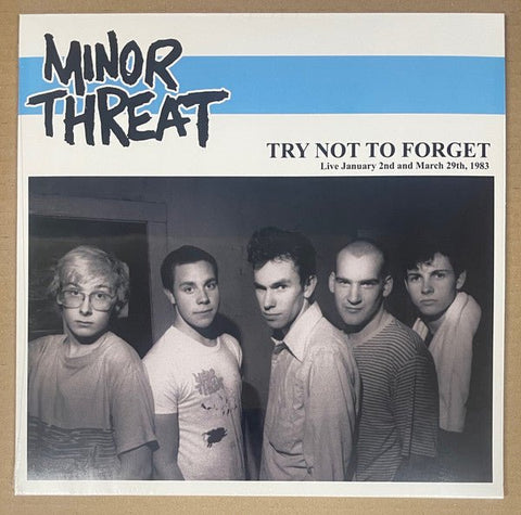 Minor Threat - Try Not To Forget LP - Vinyl ink
