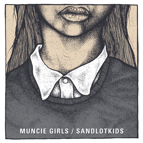 Muncie Girls / Sandlotkids - Split 7" - Vinyl - Uncle M