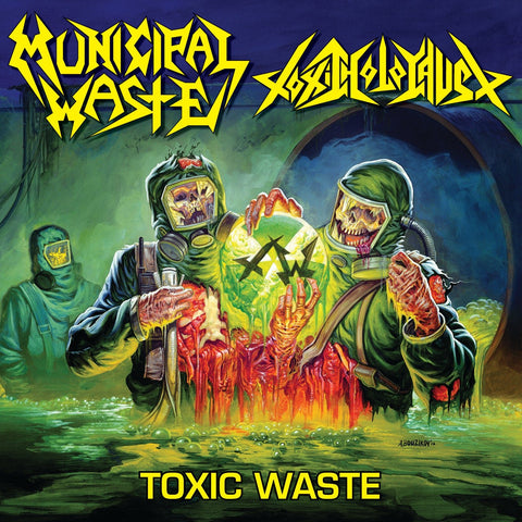 Municipal Waste / Toxic Holocaust - Toxic Waste 12" - Vinyl - Tankcrimes