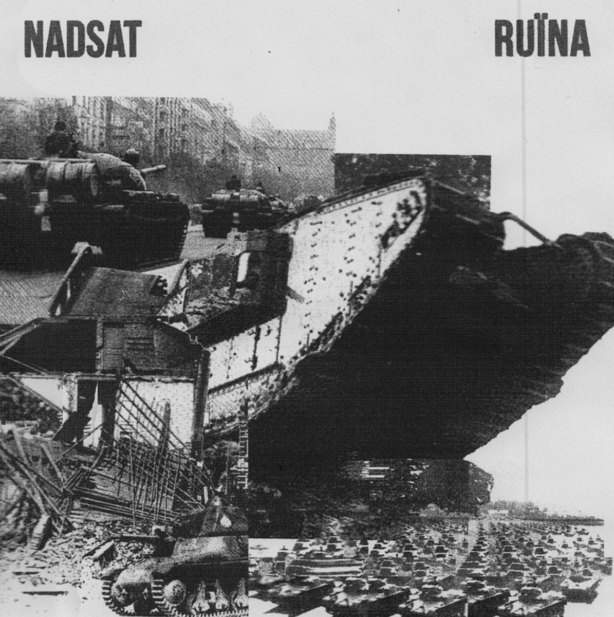 Nadsat / Ruïna - Split LP - Vinyl - Andalucia Uber Alles