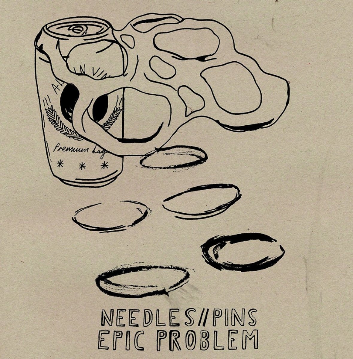 Needles // Pins / Epic Problem - Split 7" - Vinyl - All In Vinyl