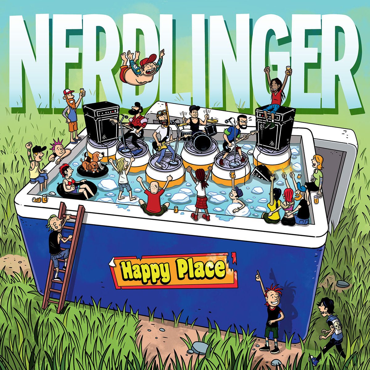Nerdlinger - Happy Place LP - Vinyl - Disconnect Disconnect