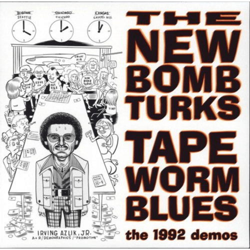 New Bomb Turks - Tape Worm Blues 10" - Vinyl - Crypt