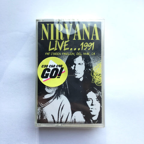 Nirvana - Live... 1991 TAPE - Tape - Go!