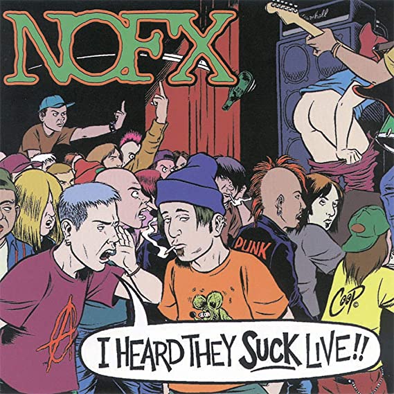 NOFX - I Heard They Suck Live LP - Vinyl - Fat Wreck