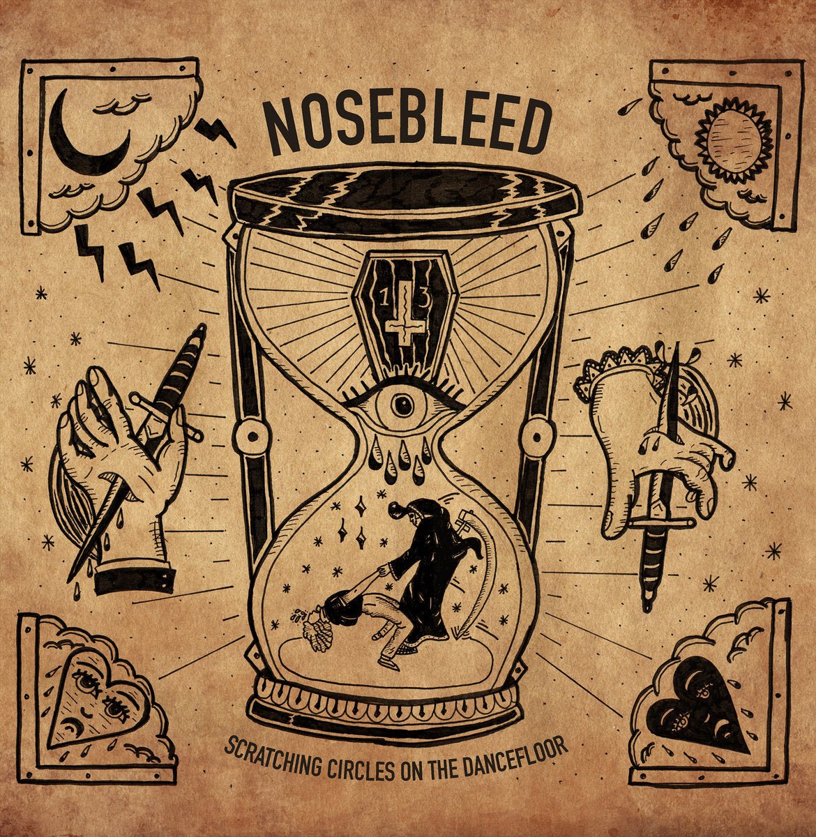 Nosebleed - Scratching Circles On The Dancefloor LP - Vinyl - TNS