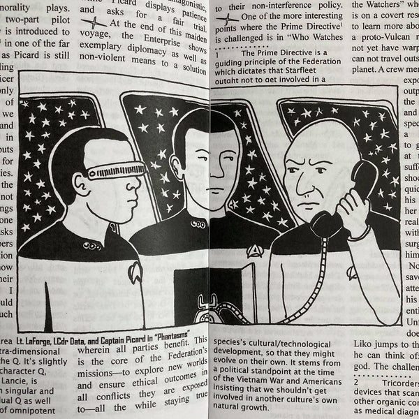 One Punk's Guide to Star Trek zine by Kayla Greet - Zine - K Greet