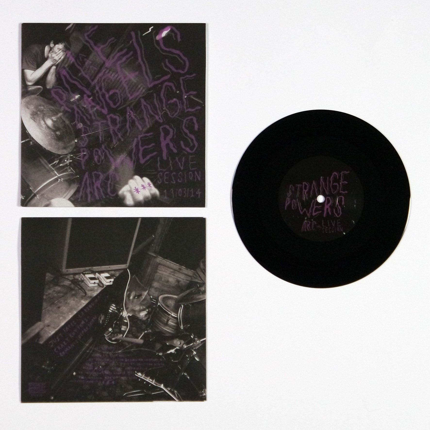 Pale Angels - Strange Powers (ARC Live Session) 7" - Vinyl - Specialist Subject Records