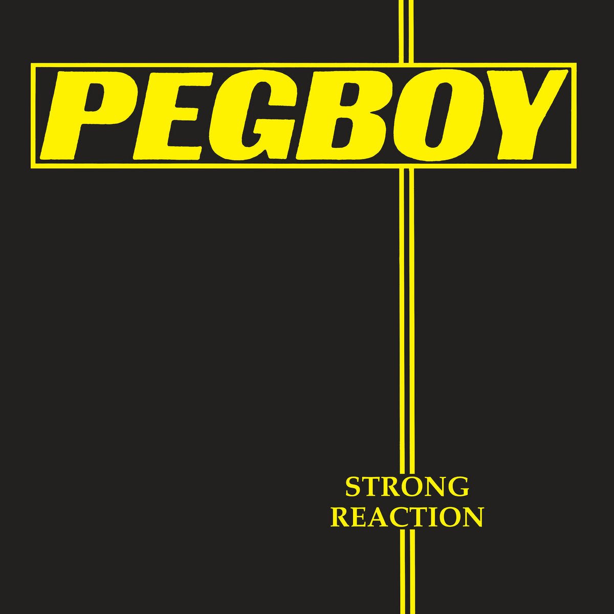 Pegboy - Strong Reaction LP - Vinyl - Quarterstick