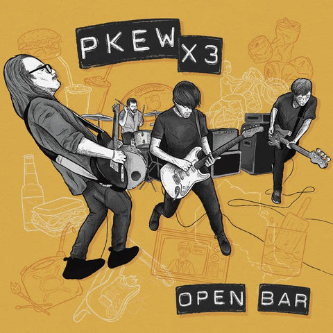 Pkew Pkew Pkew - Open Bar LP - Vinyl - Dine Alone