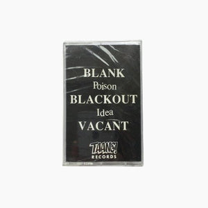 Poison Idea - Blank Blackout Vacant TAPE - Tape - Taang