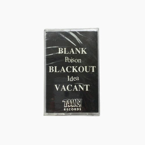 Poison Idea - Blank Blackout Vacant TAPE - Tape - Taang