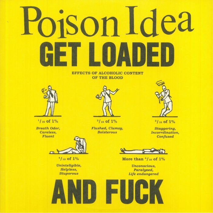 Poison Idea - Get Loaded And Fuck LP - Vinyl - TKO