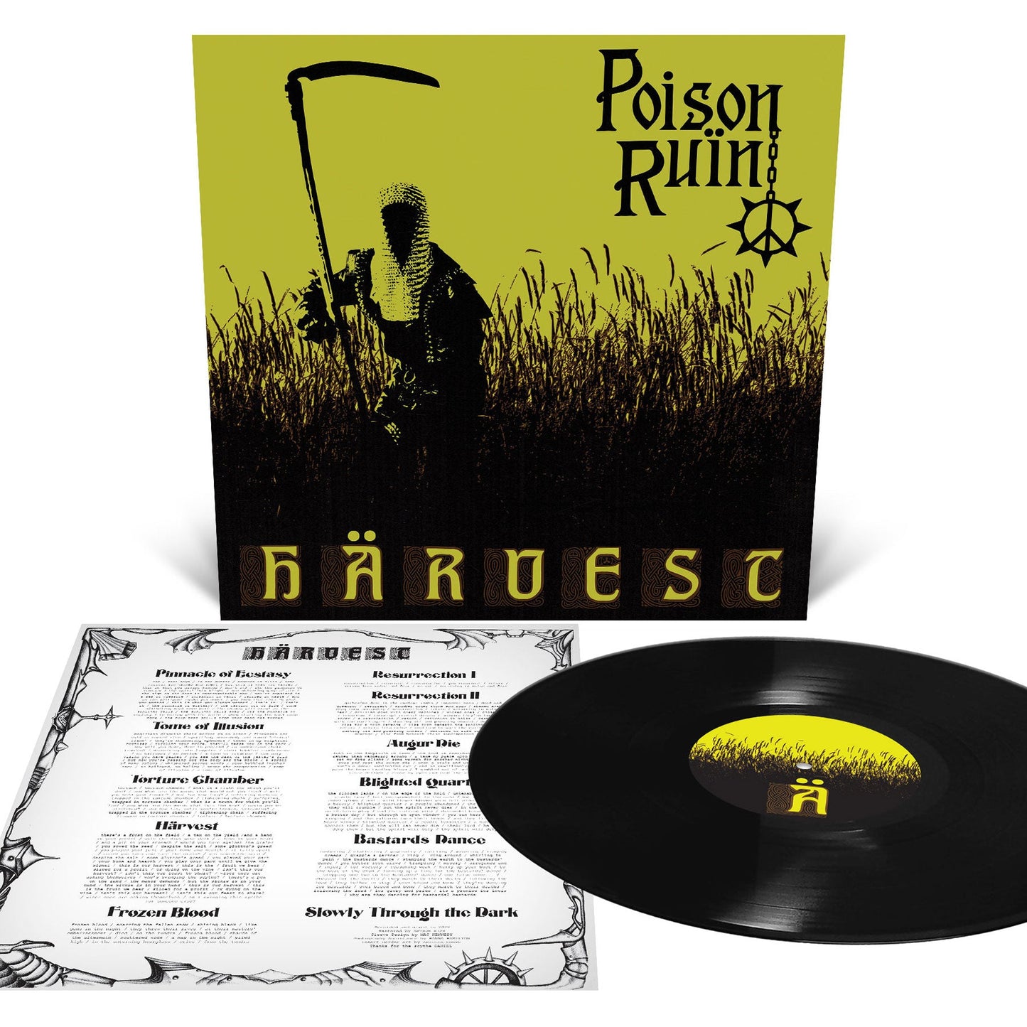 Poison Ruin - Harvest LP - Vinyl - Relapse