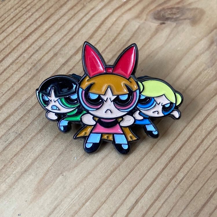 Powerpuff Girls enamel pin badge - Merch - Neato