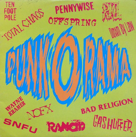 Punk-O-Rama Vol. 1 LP - Vinyl - Epitaph